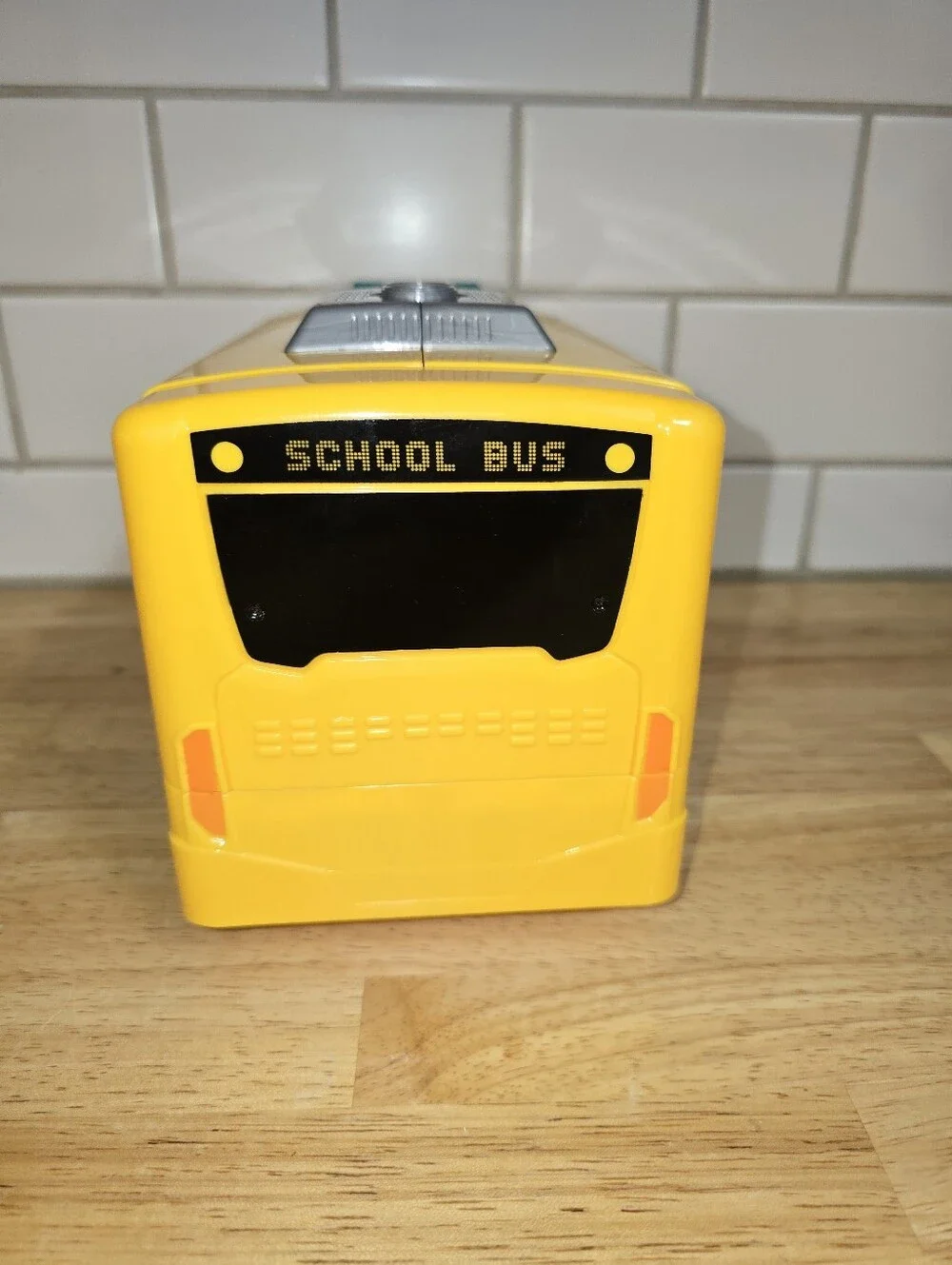 Kids Yellow School Bus Toy - Kids Play Vehicle